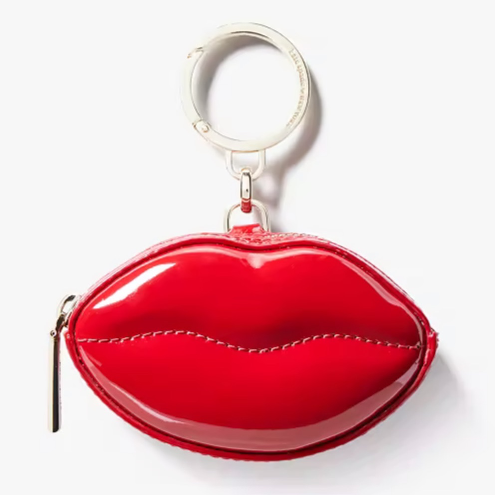 Kate Spade Mwah 3d Coin Purse Wallet Key Charm